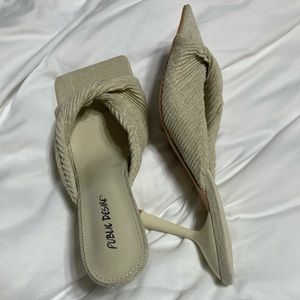 Square Toe Heels Size 8